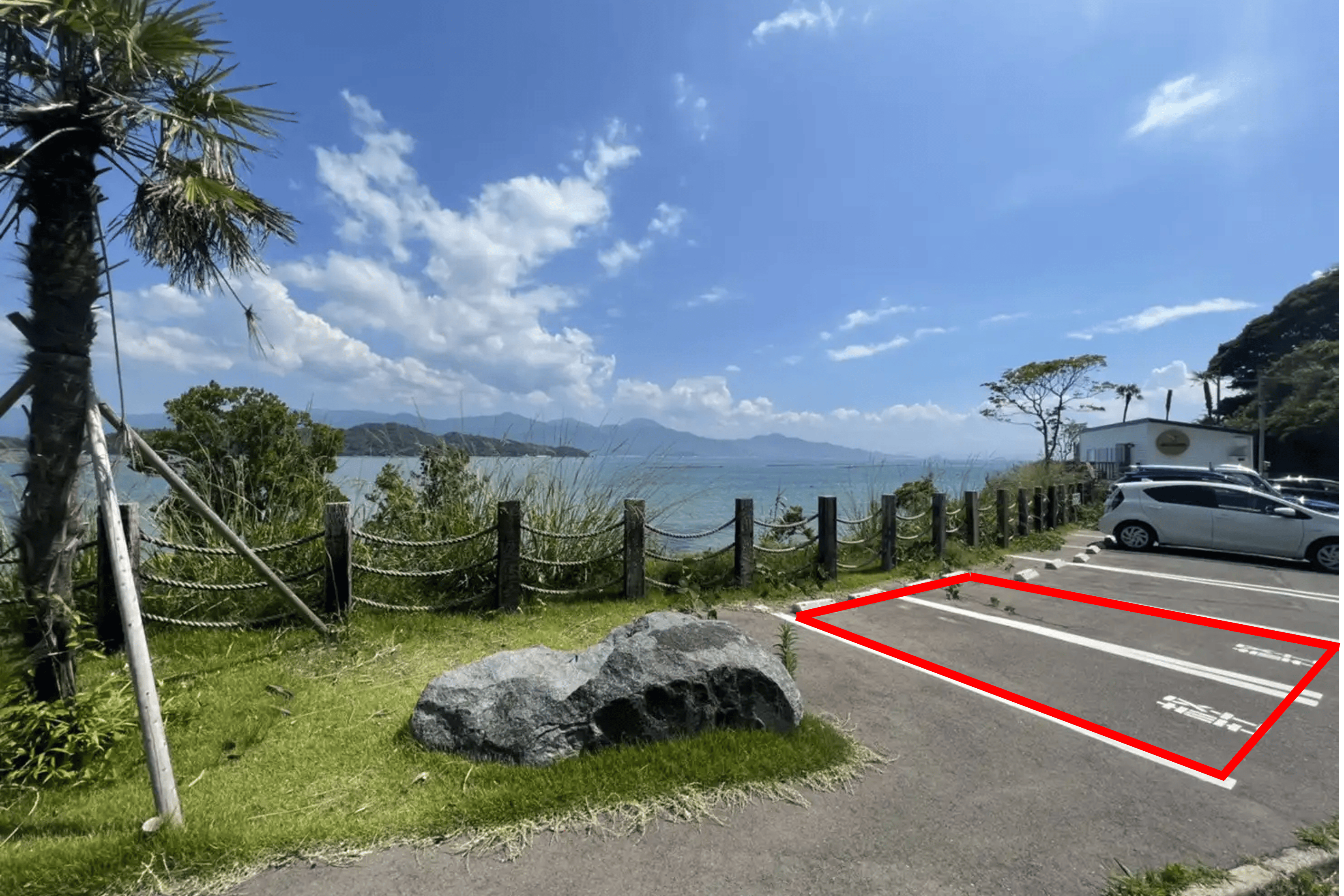 【福岡県糸島】キッチンカーでのイベントに最適な糸島の海を一望できるレストランの駐車場を利用したイベントスペース