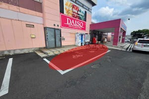 【ショッピングプラザベル山辺店】キッチンカーや販促プロモーションに最適な入口近くの駐輪場を利用したレンタルスペース