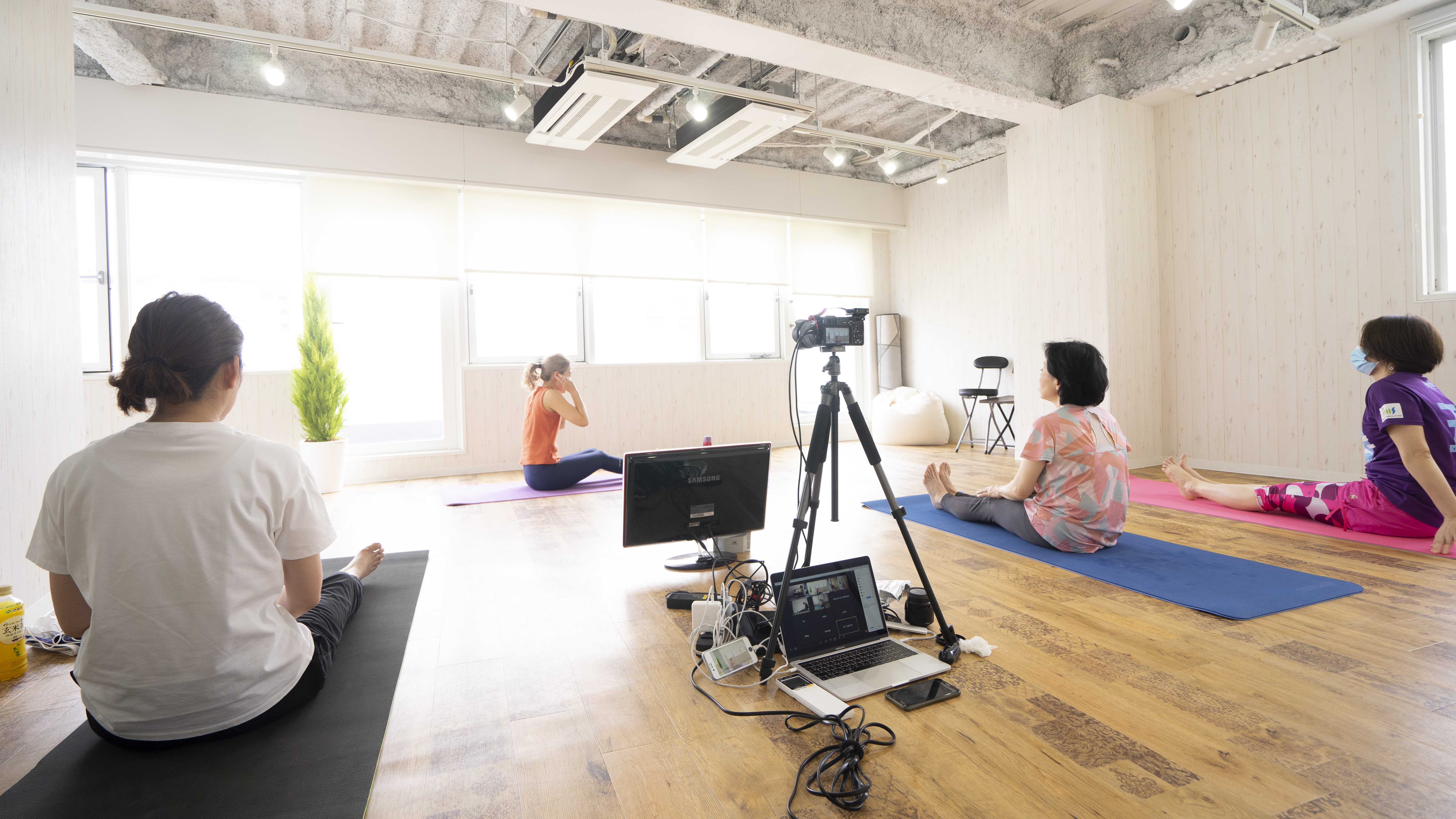 (活用例:05)フィットネスイベントのスペースとして。