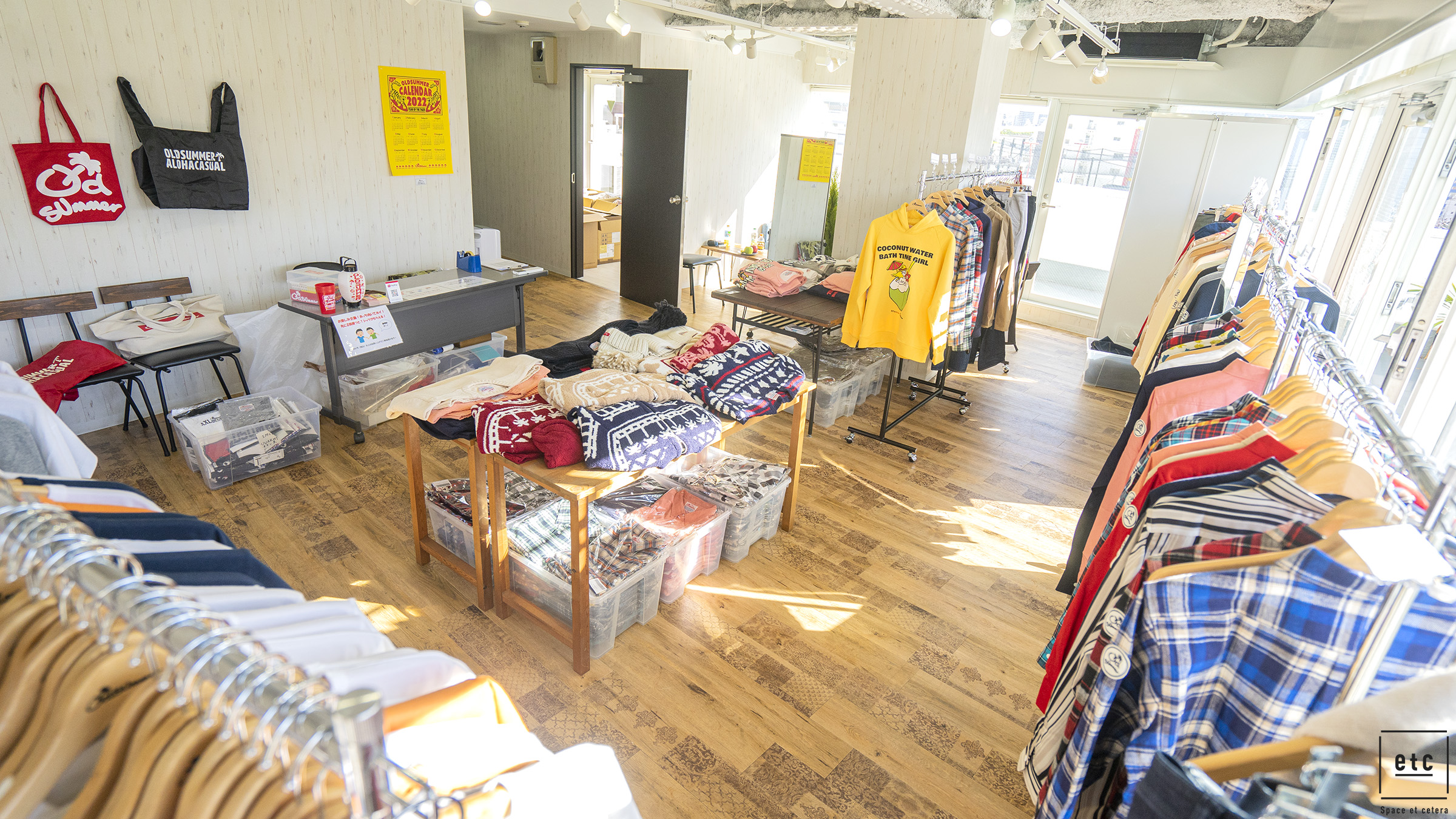 (活用例:09)ポップアップショップ・物販の利用スペースとして。