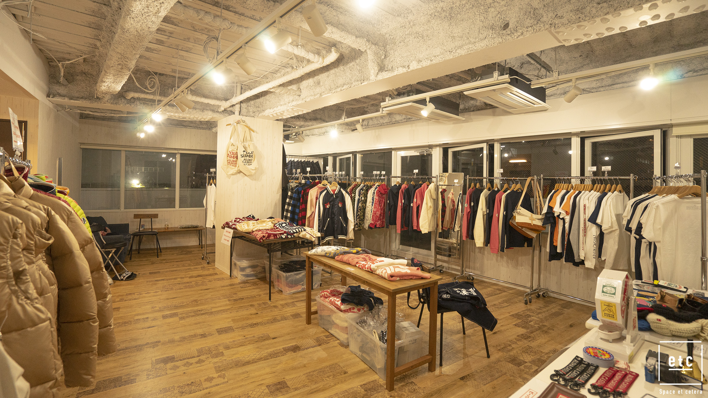 (活用例:02)ポップアップショップ・物販の利用スペースとして。