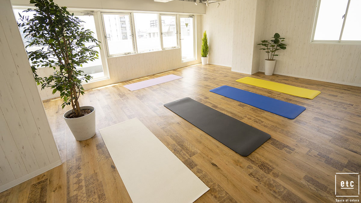 (レンタル品:04)ヨガマット(¥330/1枚)