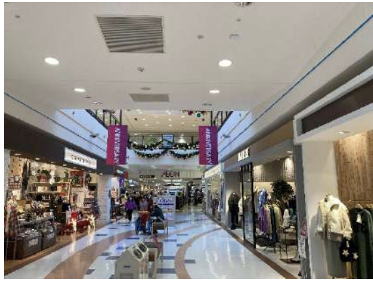 【イオンモール下田】モール内広告 通路バナー