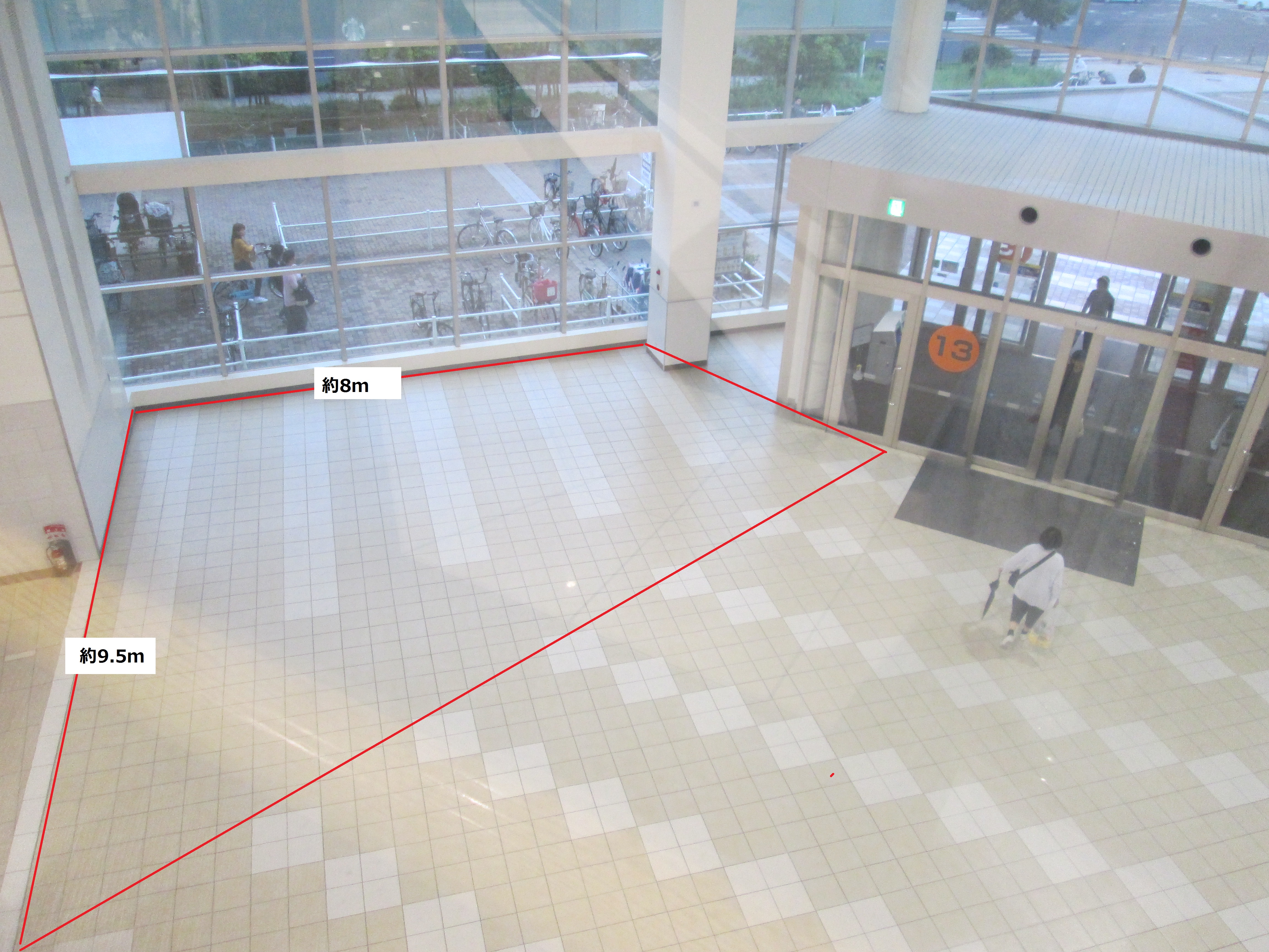 【イオンモール鶴見緑地】グリーンコート(EV側)