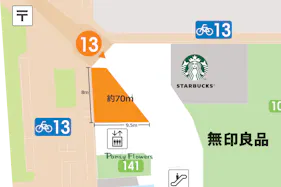 【イオンモール鶴見緑地】グリーンコート(EV側)