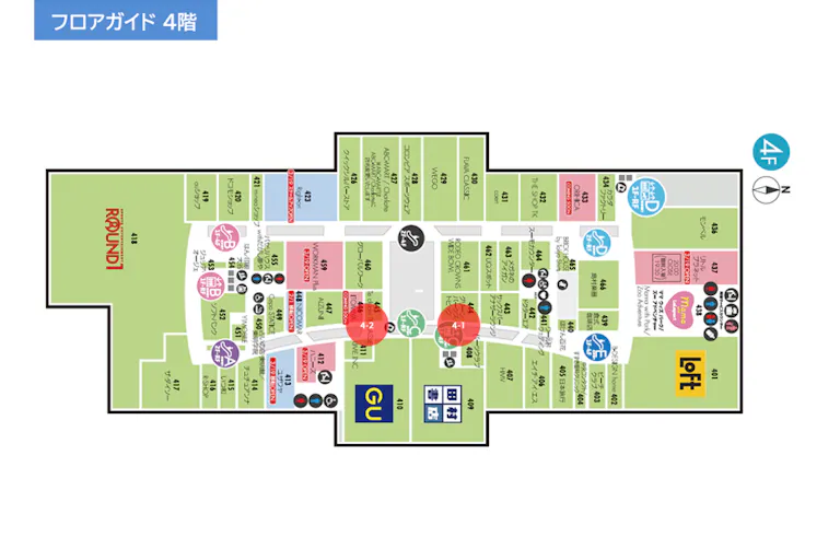【ららぽーと和泉】4階 Cゾーン-Bの画像3