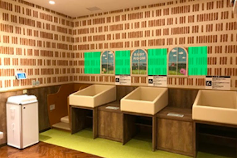 【イオンモール神戸南】モール内広告 ベビールームの画像1
