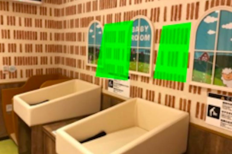 【イオンモール神戸南】モール内広告 ベビールームの画像2