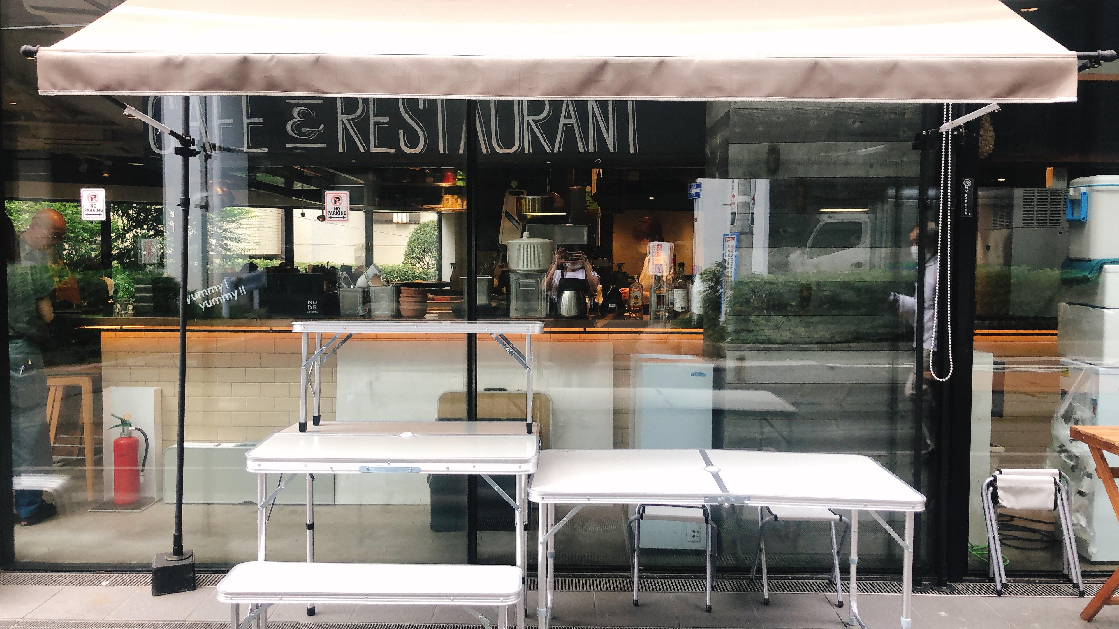 【代々木上原駅0分】プロモーションやポップアップストアに最適な人気カフェのスペースのメイン画像