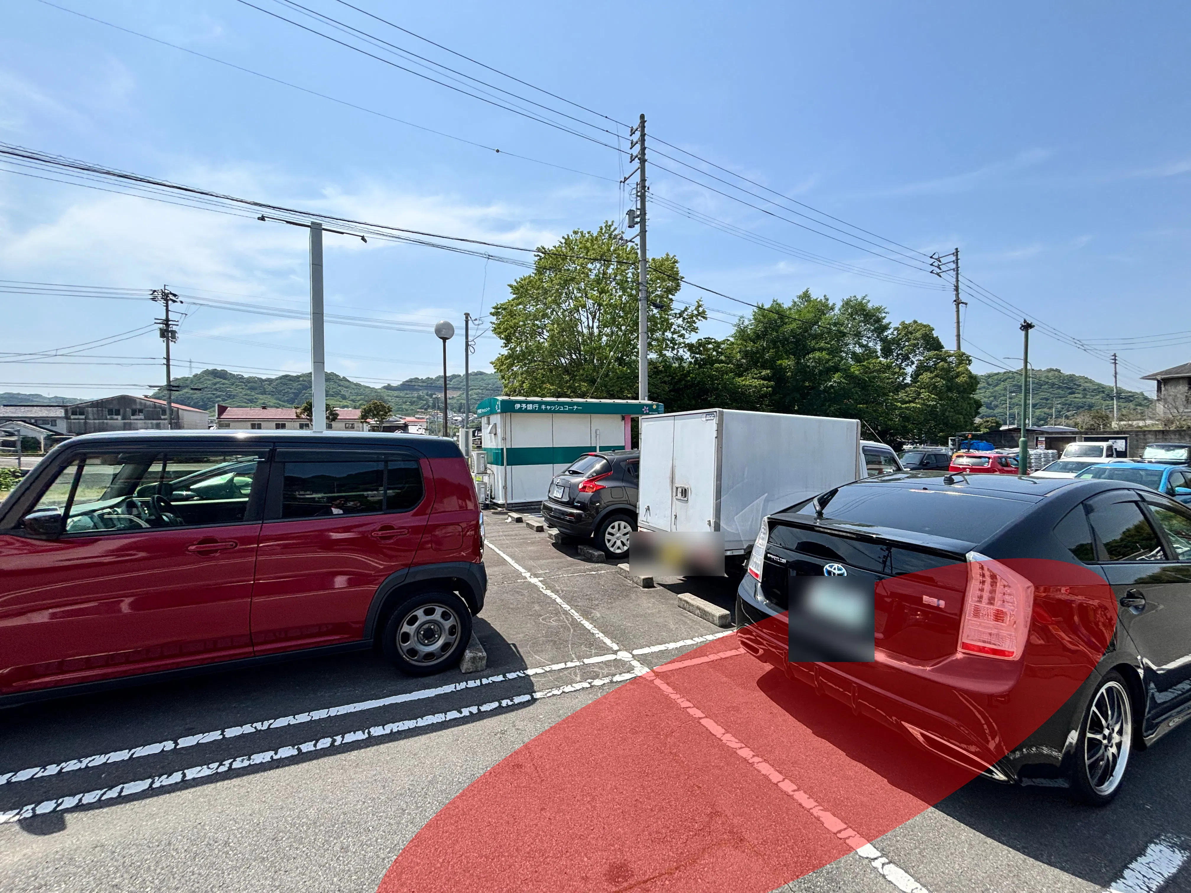 【エキサイトスーパータナカ】キッチンカー出店や食物販に最適な愛媛県で話題のスーパー駐車場スペース③