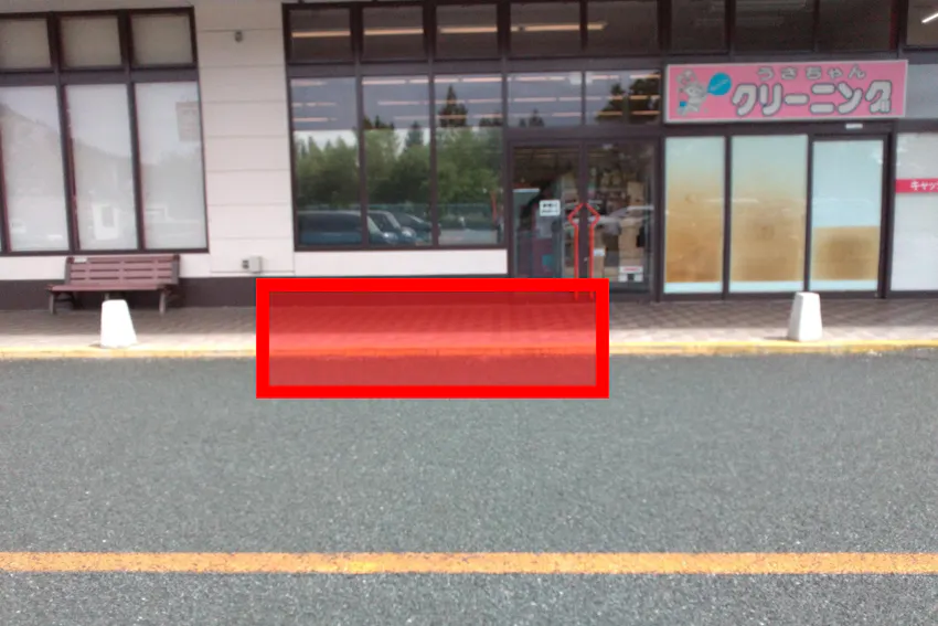 【マックスバリュ天童店】店舗外キッチンカー専用区画 キッチンカーに最適なスーパー軒下催事イベントスペース
