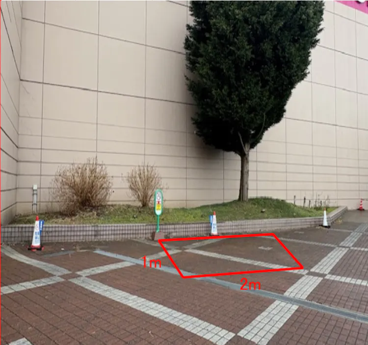【イオン秋田中央店】1F正面入口外 販促プロモーションやキッチンカー出店に最適なスーパー店内催事イベントスペース