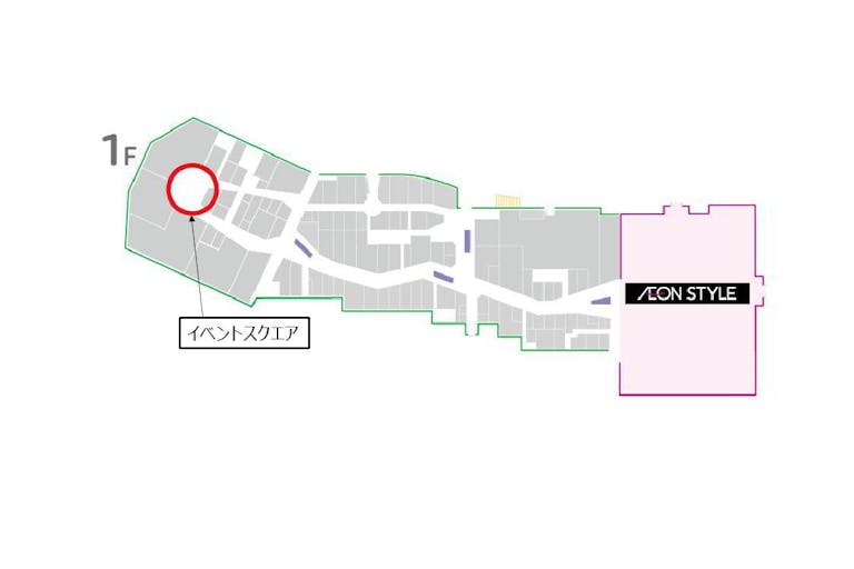 【イオンモール熊本】イベントスクエアの画像3