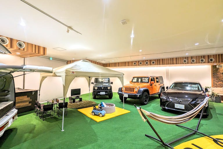 イベントスペース(イベント開催時展示は撤去します)