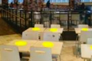 【イオンモール鶴見緑地】モール内広告 フードコート