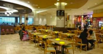 【イオンモール鶴見緑地】モール内広告 フードコート