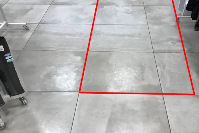 【西友 川口赤山店】1階レジ付近 プロモーション用途や物販、食物販のポップアップストアに最適なスーパー店内催事イベントスペース