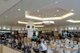 【もりのみやキューズモールBASE】もりのみやキューズモールBASE【メディア】「①2階Q’s kitchen(フードコート)」