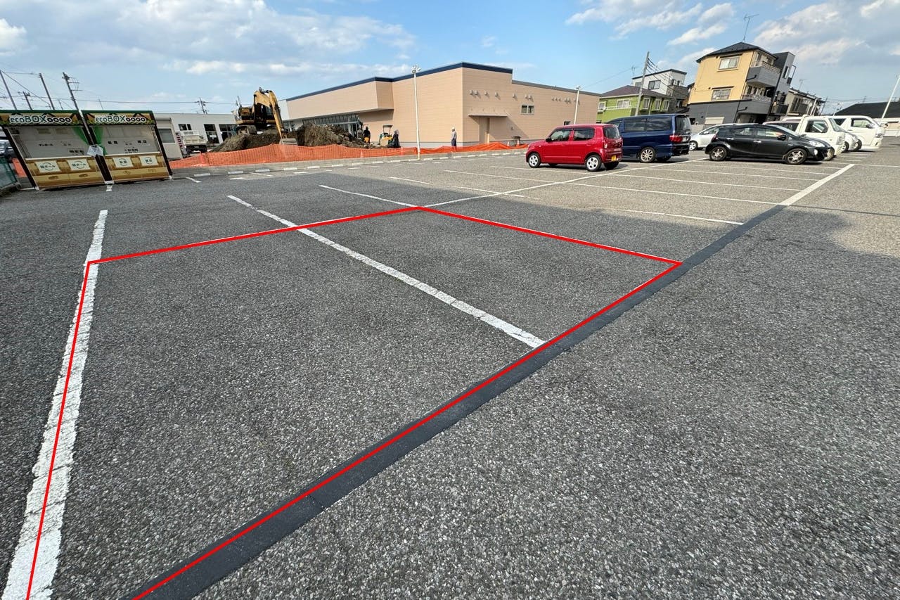 【ダイナム戸ヶ崎店】キッチンカー出店やプロモーションイベントに最適なアミューズメント施設駐車場内のスペース③