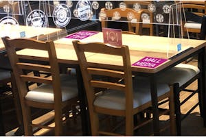 【イオンモール新利府】モール内広告 フードコートテーブル