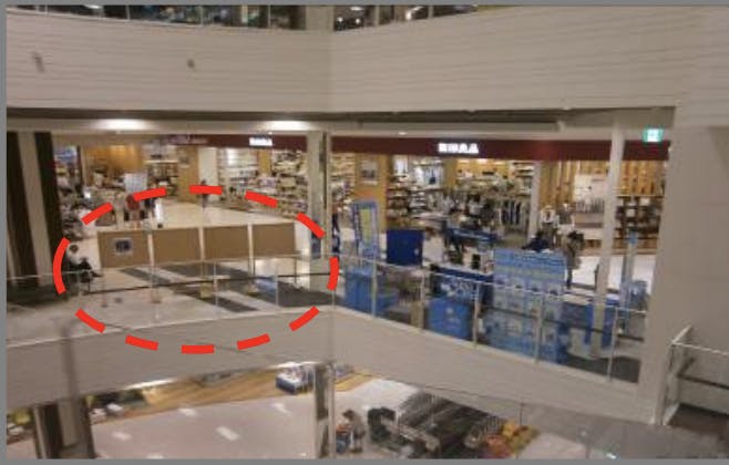 【イオンモール新瑞橋】2Fセントラルコート吹抜けB（南東側）の画像