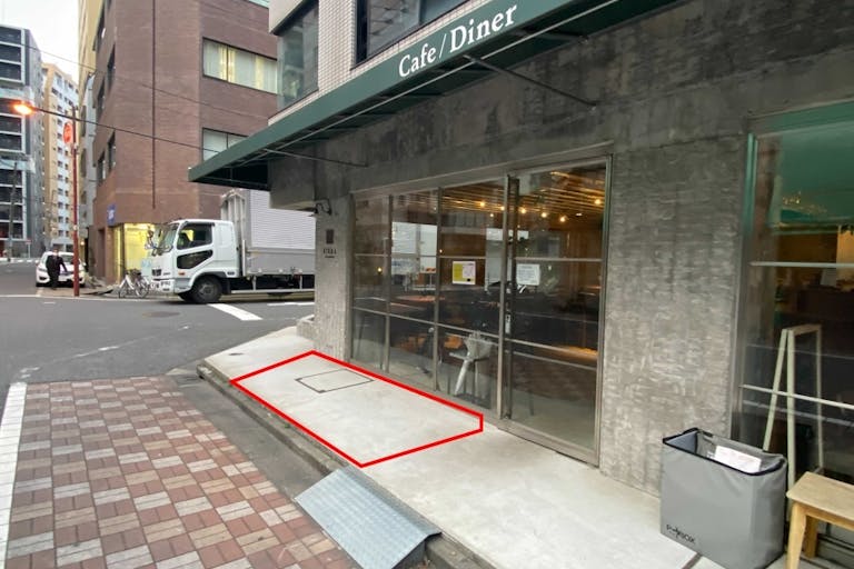 【馬喰町駅2分】お弁当販売やPRイベントに適した屋外路面スペース(軒先B)の画像3