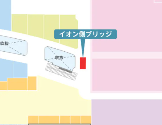 【イオンモール浦和美園*】3Fイオン前ブリッジ