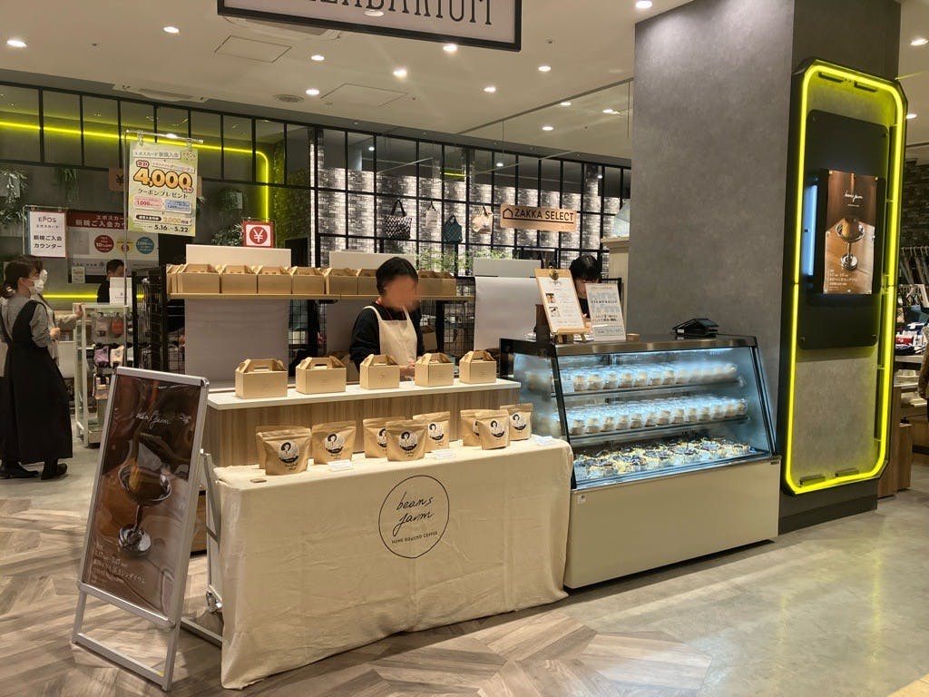 【町田マルイ】2階カレンダリウム Ⅾ02【精算業務サポート付き・食物販】はじめての出店の方も安心！ 人通り抜群の区画です。の画像