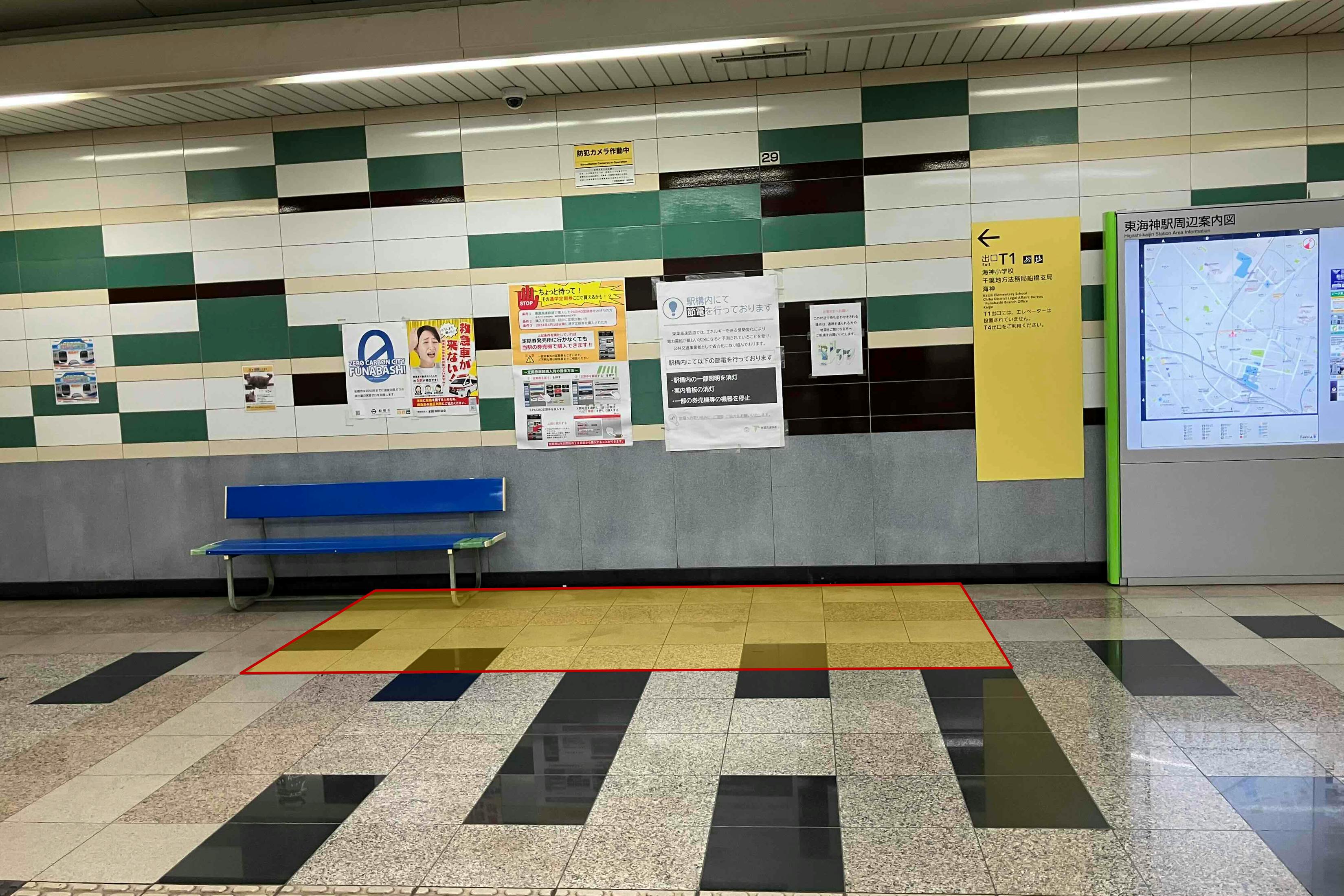 【東海神駅】プロモーションや食物販に最適な人流の多い改札前スペース