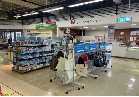 【イオン 八街店】プロモーションやポップアップストアに最適な地域密着型商業施設のサービスカウンター前イベントスペース
