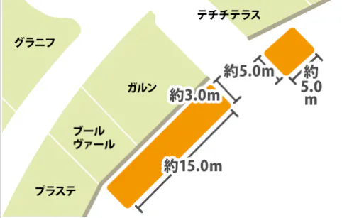 【イオンモール浜松市野*】屋外スペースB(専門店中央入口)