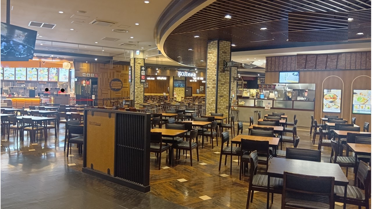 【イオンモール広島府中】モール内広告 1Fフードコートの画像6
