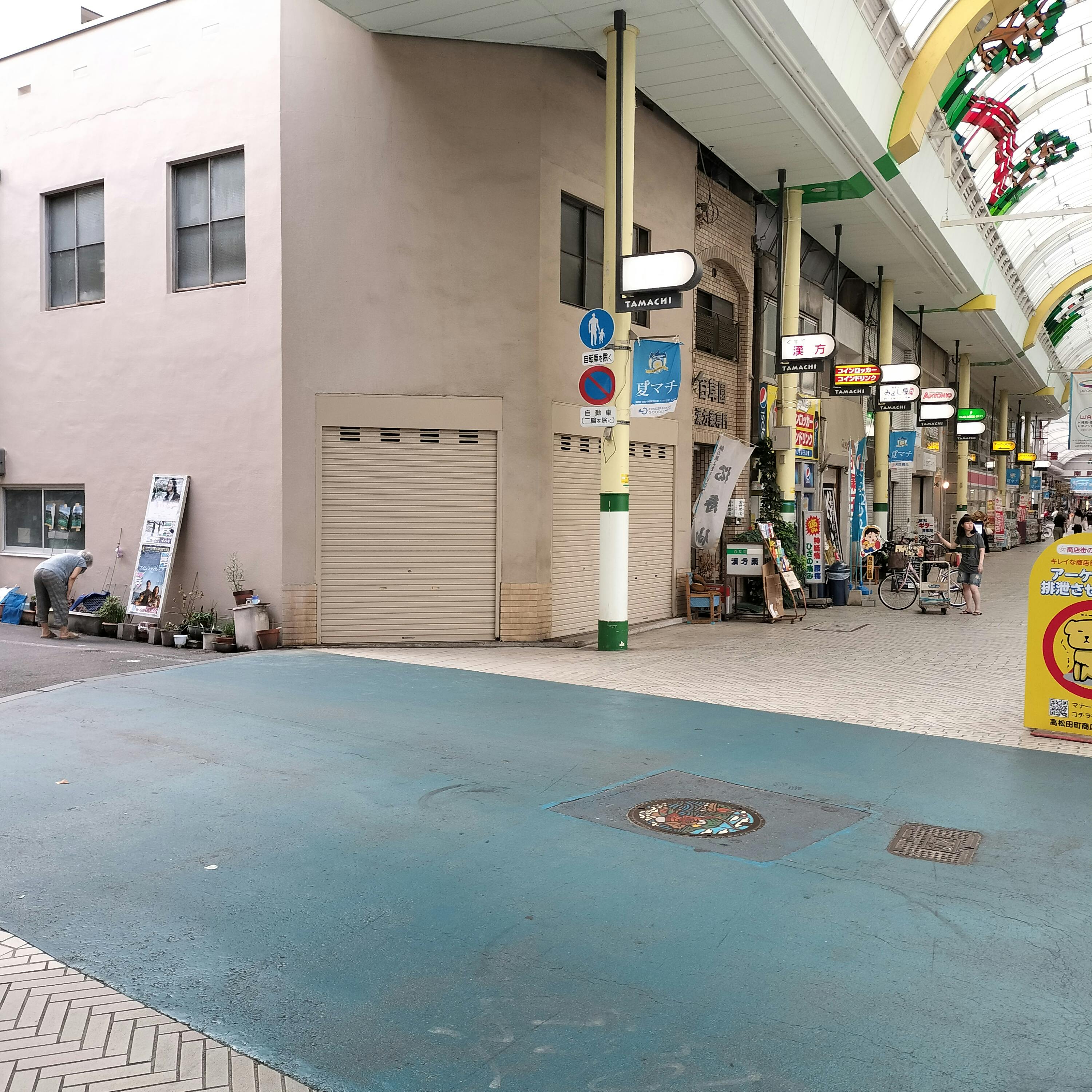 【ことでん瓦町駅6分】プロモーションに最適な高松中央商店街にある角地の路面スペース