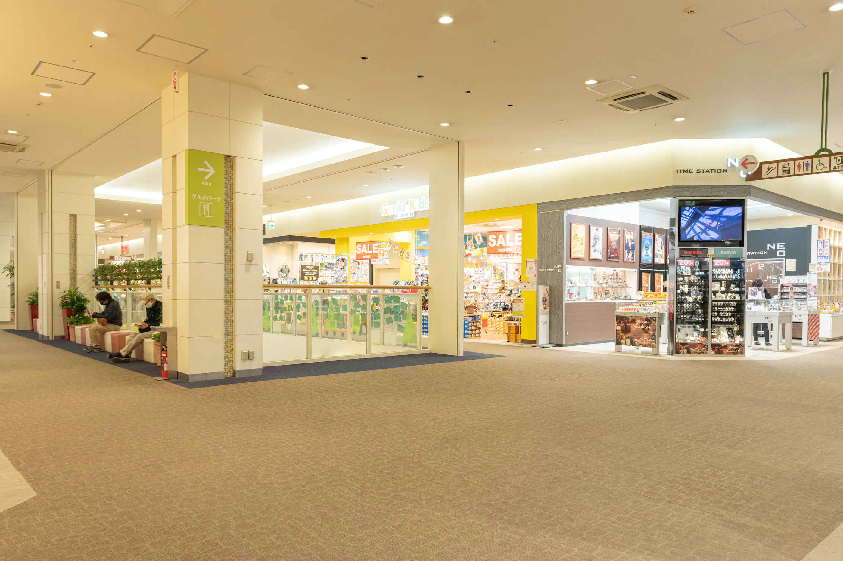 【ステラタウン】ポップアップストアやプロモーション適したショッピングモール3階にある無印良品前のイベントスペース