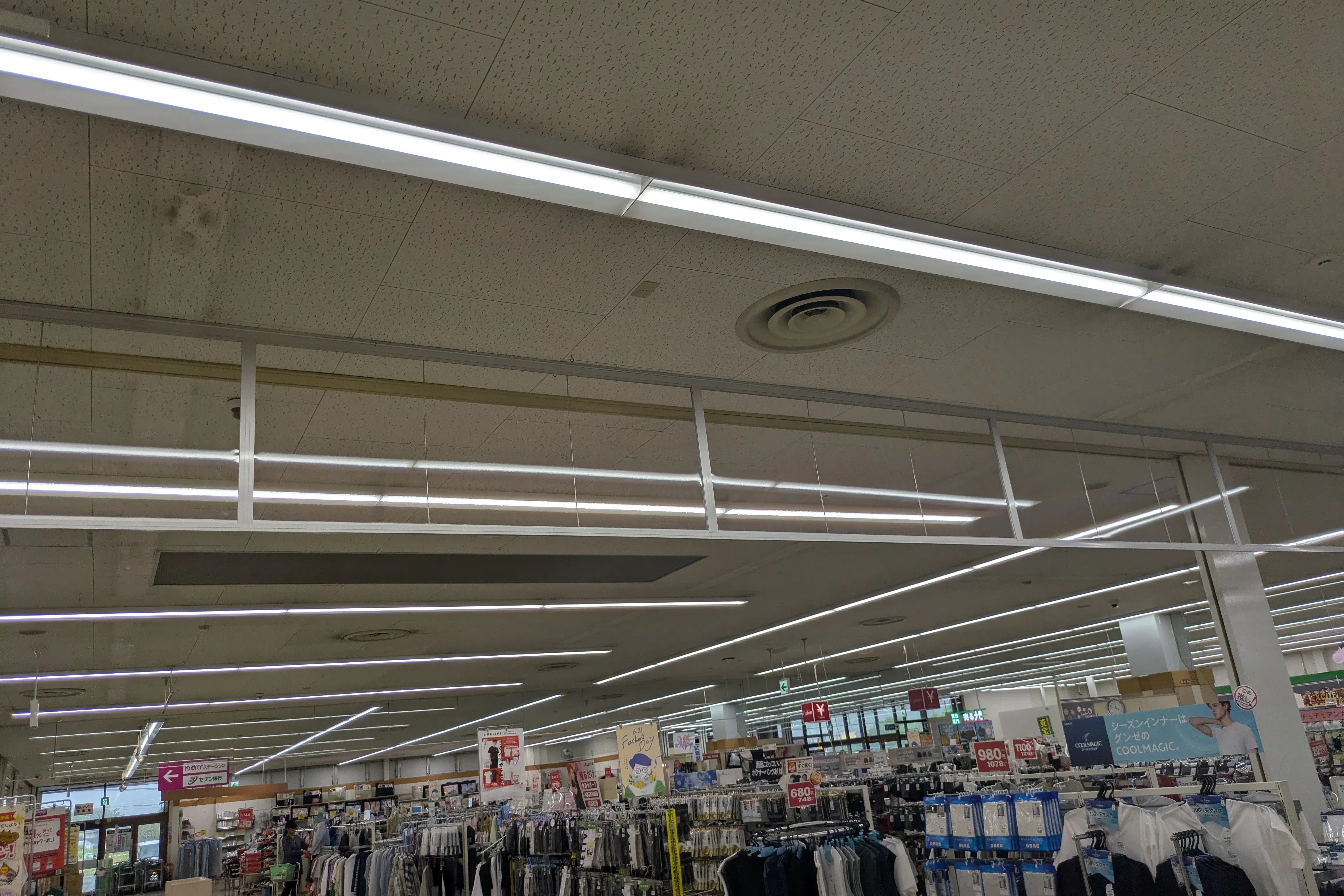 【ゆめマート八代高田】店内中央 ポップアップストア(物販、食物販)やプロモーション用途に最適なスーパーの屋内催事イベントスペース