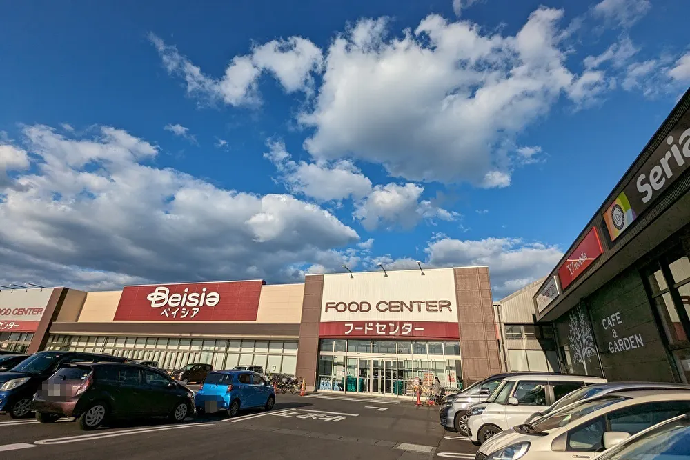 【ベイシア フードセンター 日立店】キッチンカーに最適な入り口前催事イベントスペース