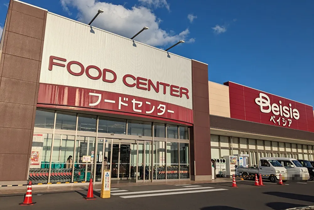 【ベイシア フードセンター 日立店】キッチンカーに最適な入り口前催事イベントスペース