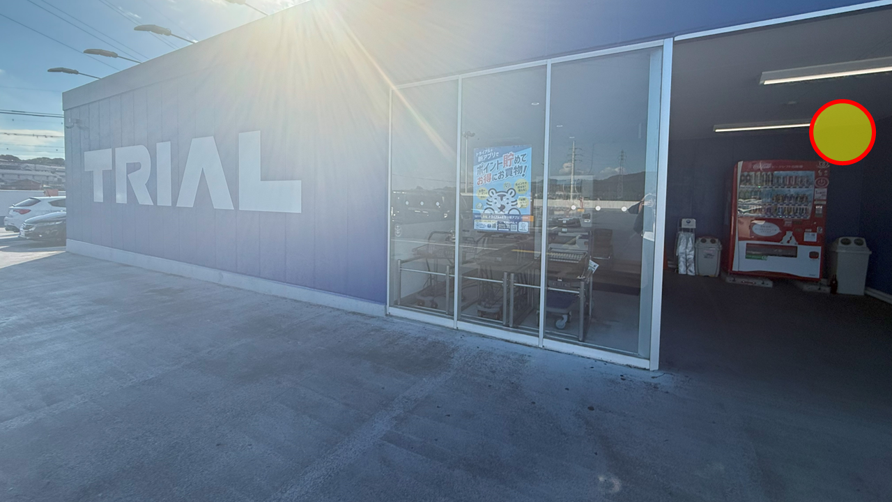 【スーパーセンタートライアル久留米上津店】【2F駐車場】食物販の出店が可能なトライアルマルシェ（キッチンカー/テント・スペース）