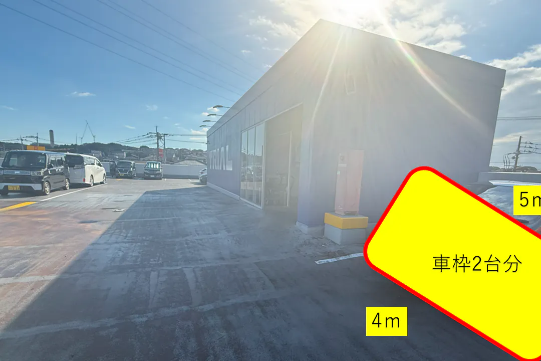 【スーパーセンタートライアル久留米上津店】【2F駐車場】食物販の出店が可能なトライアルマルシェ(キッチンカー/テント・スペース)