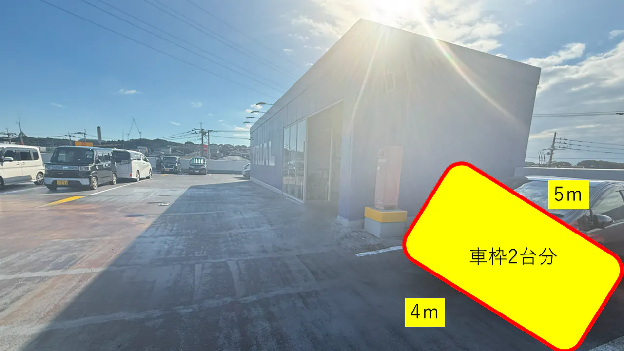 【スーパーセンタートライアル久留米上津店】【2F駐車場】食物販の出店が可能なトライアルマルシェ(キッチンカー/テント・スペース)