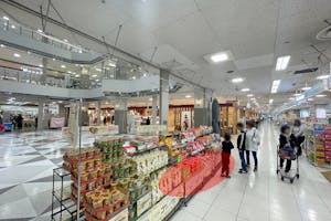 【イオンノア店】各種プロモーションイベントに最適な施設1階にあるメイン動線に面したイベントスペース