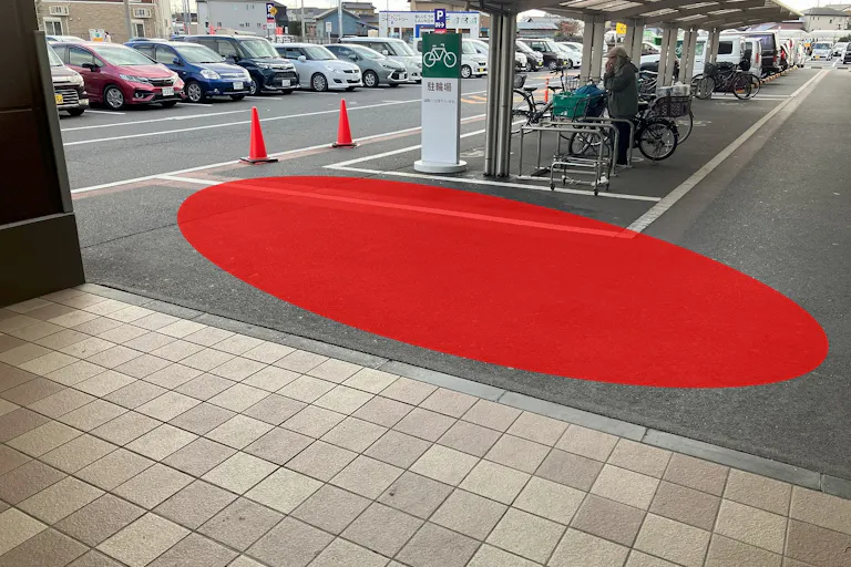 【ベイシア 古河総和店】キッチンカーに最適な屋外駐車場イベントスペースの画像2