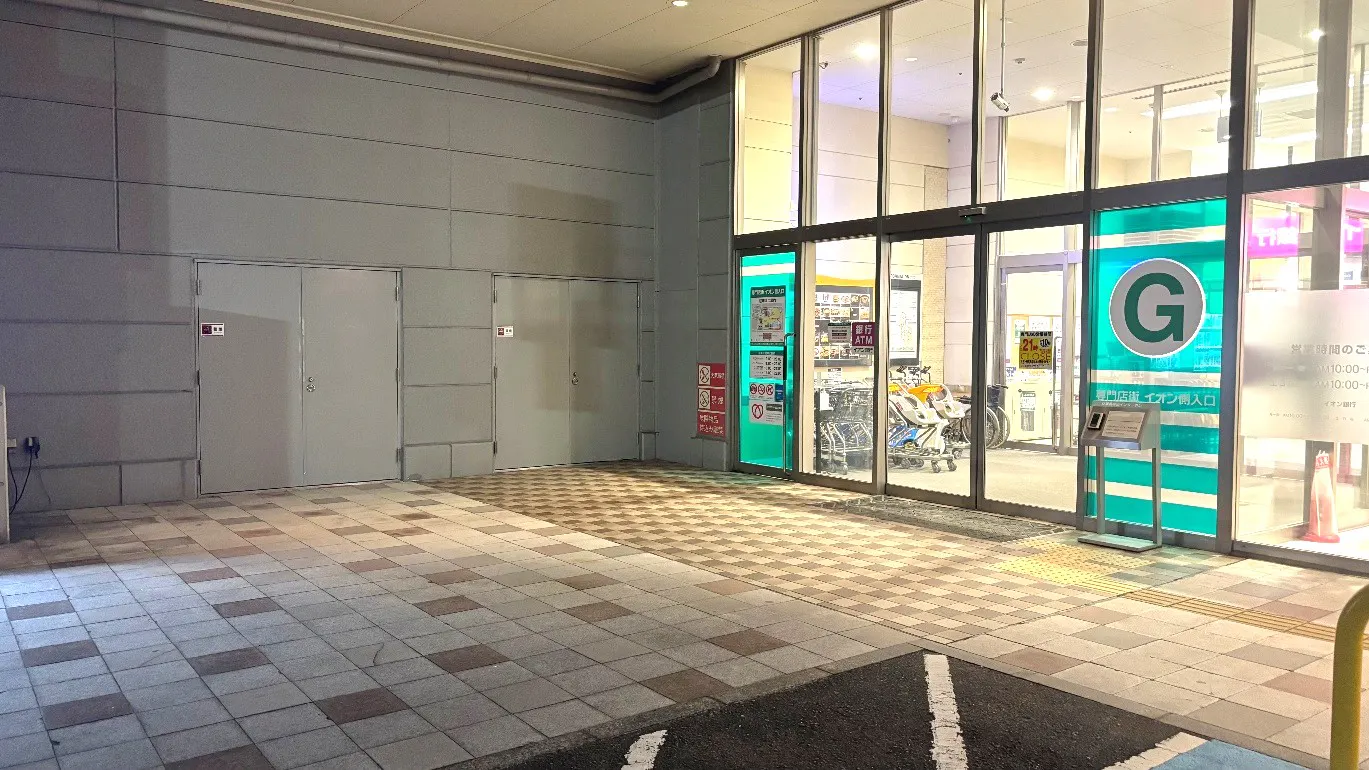 【イオンモールKAGOSHIMA BAY（鹿児島県）】G駐車場前（外）　催事スペース