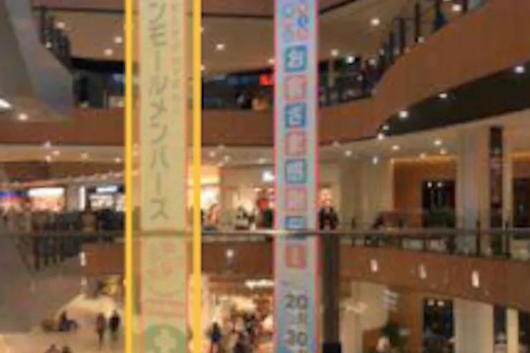 【イオンモール京都桂川】モール内広告 大型バナーの画像1