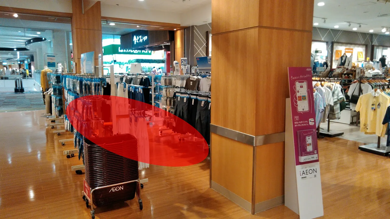 【イオンスタイル天童】各種物販やプロモーションイベントに最適な視認性の良い施設2階のイベントスペース