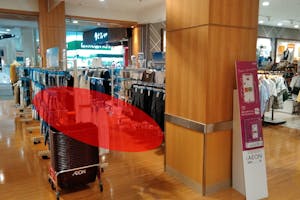 【イオンスタイル天童】各種物販やプロモーションイベントに最適な視認性の良い施設2階のイベントスペース