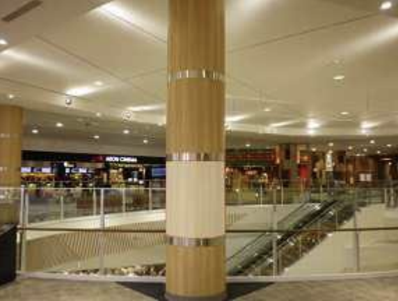 【イオンモール天童】モール内広告 柱巻き