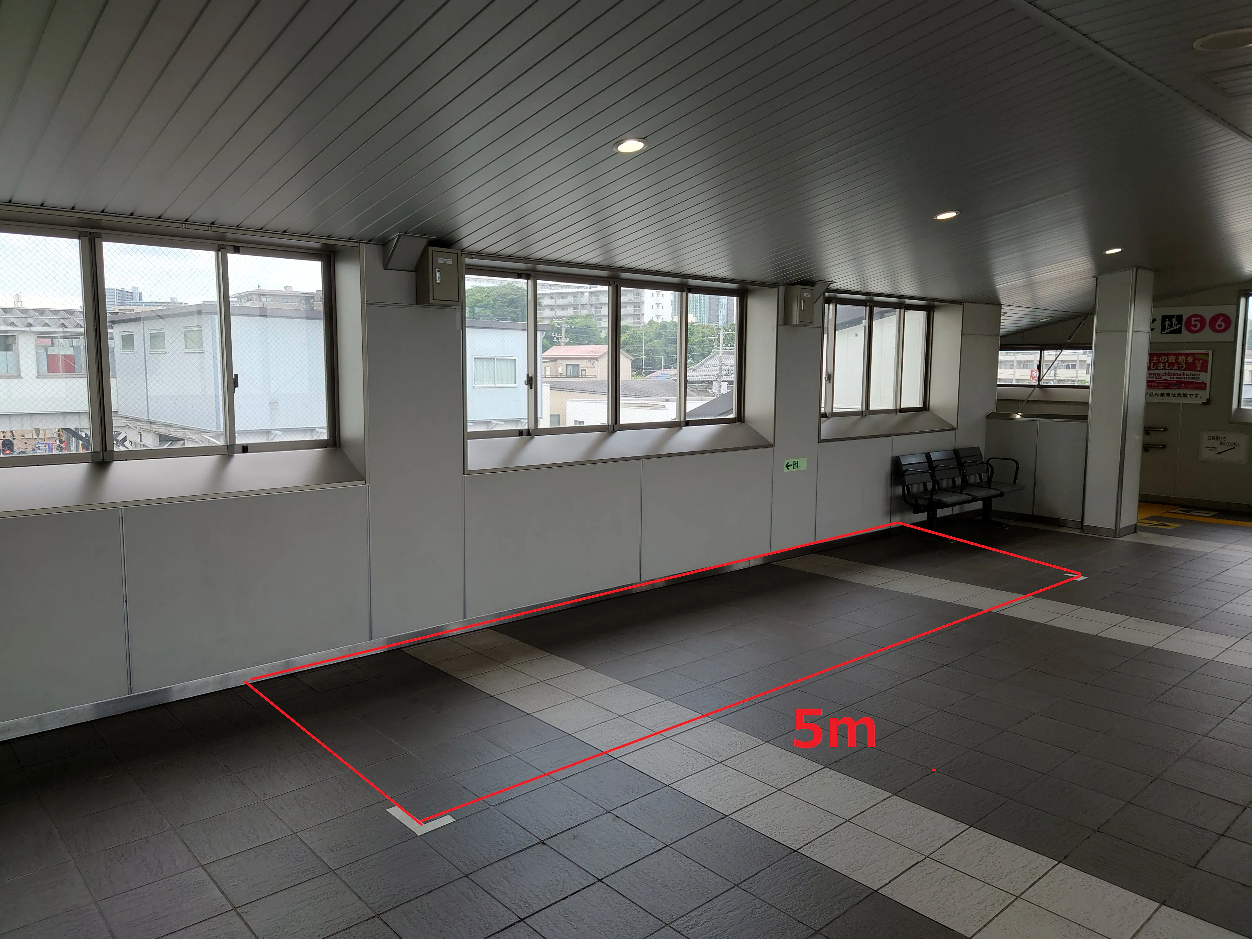 【京成津田沼駅】食物販やポップアップストアに最適な人の流動が多い改札内コンコース