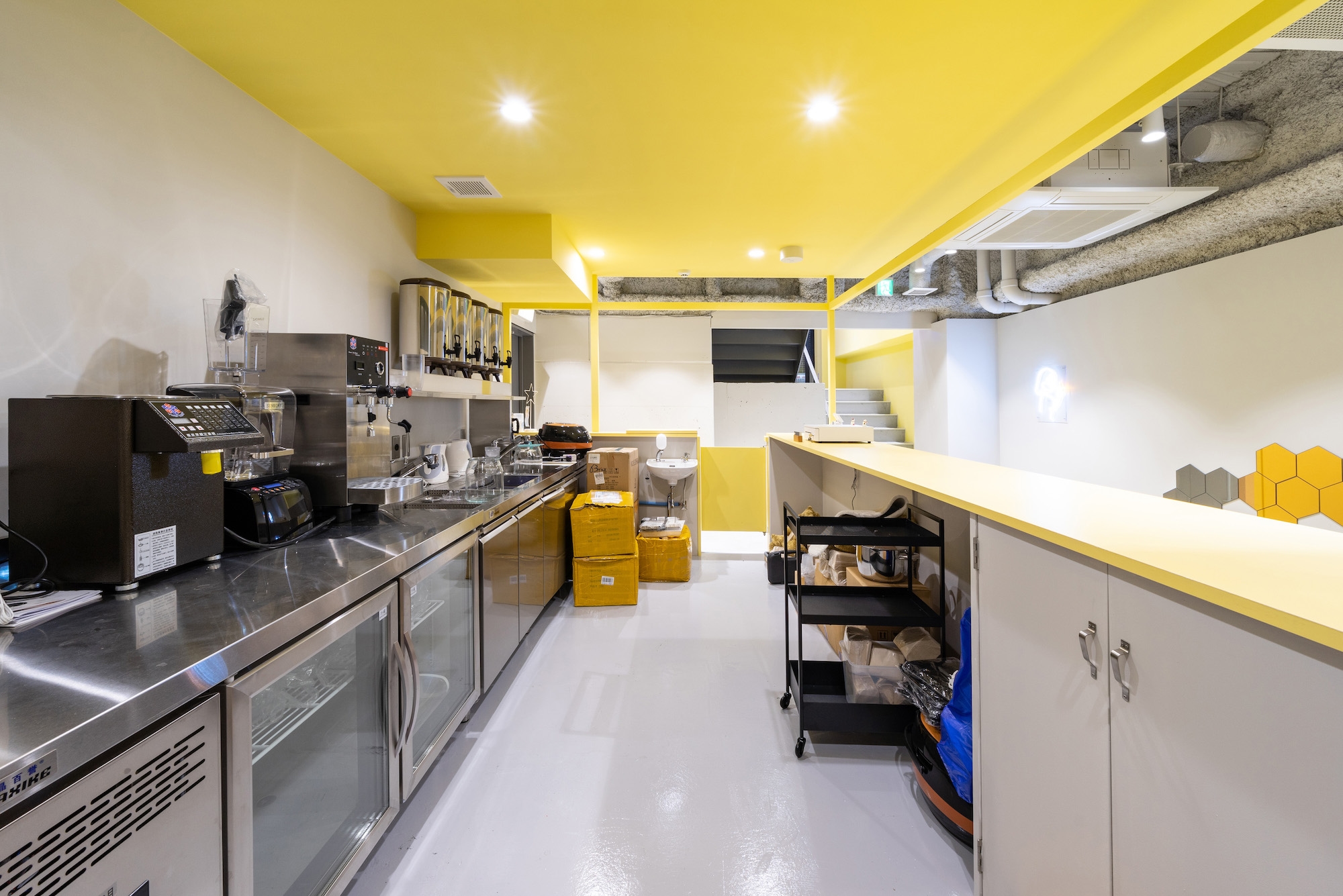 充実した厨房設備です。