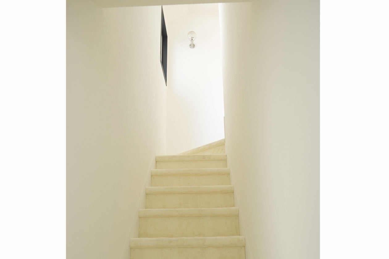 ふわふわカーペットの階段です。
